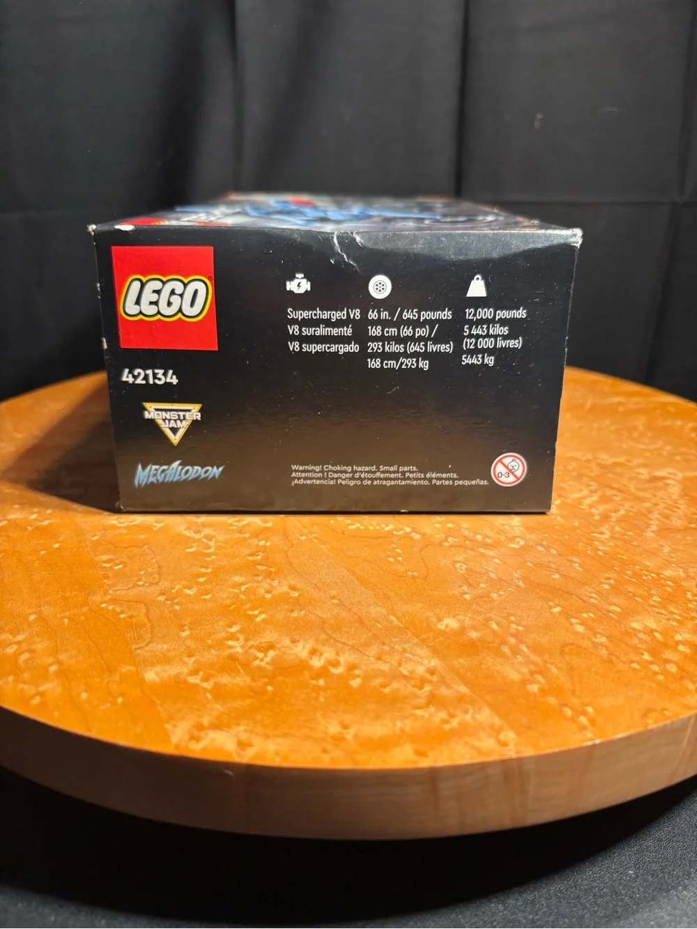 LEGO Technic Monster Jam Megalodon 42134 Set of 2 (1 Sealed, 1 Damaged Box)
